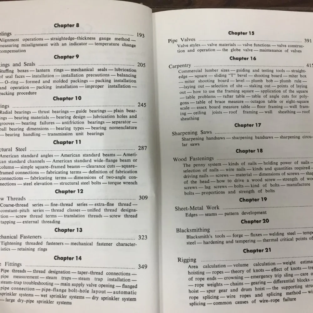 Audel Millwrights and Mechanics Guide by Carl A. Nelson 1972 2nd Ed. Hardcover - Picture 11 of 16
